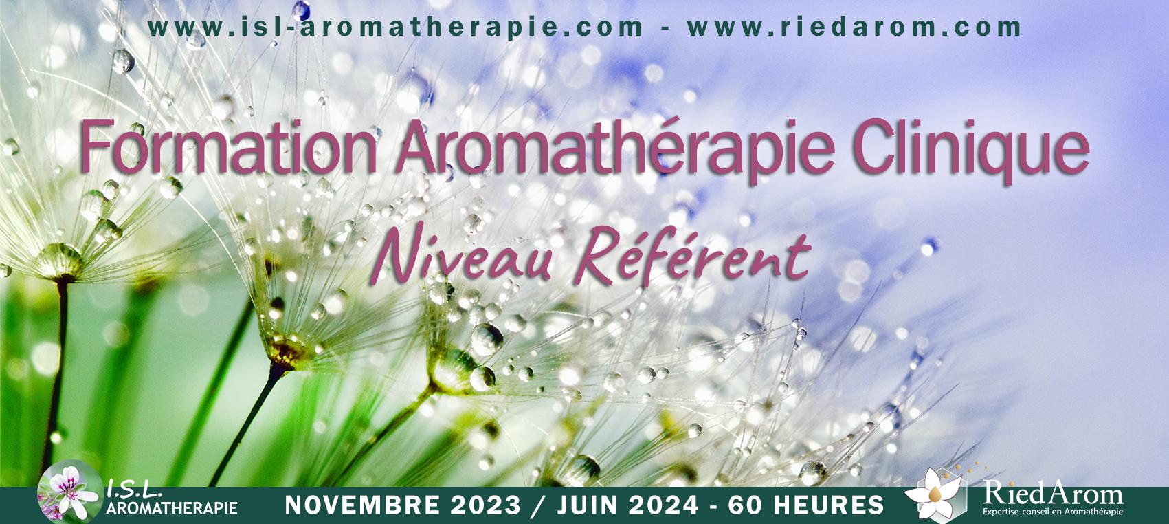 Formation referent isl aromatherapie riedarom 2023 24